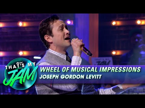 Wheel of Musical Impressions: Joseph Gordon-Levitt Performs "Firework" by Katy Perry | That's My Jam