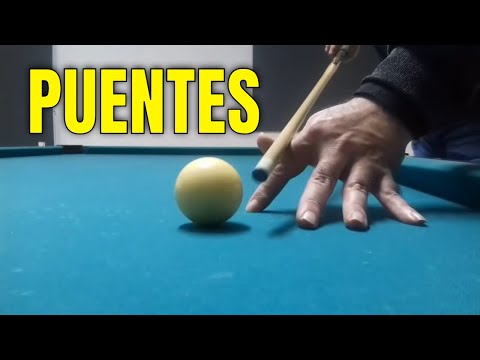 LOS PUENTES EN EL POOL POSICIONES MAS COMUNES | Billar Fanatic