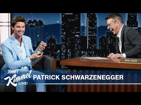 Patrick Schwarzenegger on Dad Arnold Not Having a Cell Phone, Playing a Navy SEAL & The Staircase