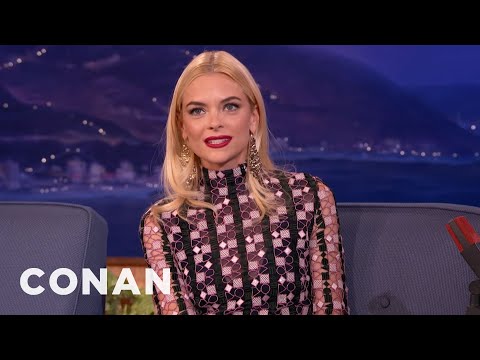 Jaime King Took An Uber To Give Birth | CONAN on TBS