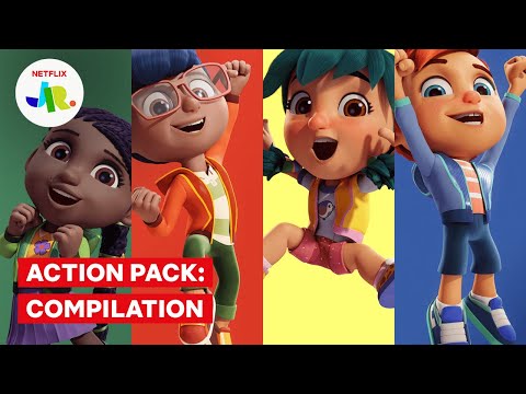 Action Pack 2 FULL EPISODES Compilation ? Netflix Jr