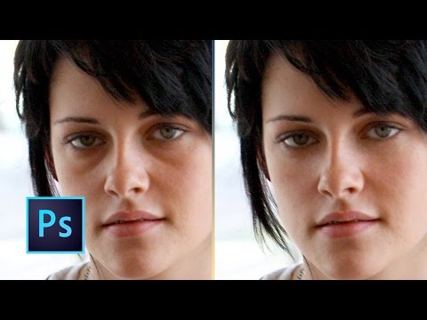 Tutorial Photoshop | Quitar ojeras de forma realista