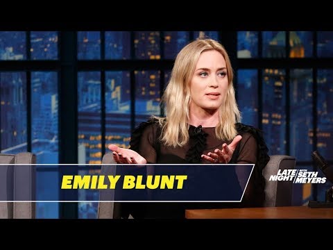 Emily Blunt Tells the Story of How She Met John Krasinski