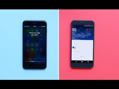 Google Assistant vs Siri! (2016)