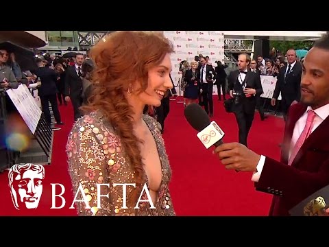 Eleanor Tomlinson Red Carpet Interview | BAFTA TV Awards 2017