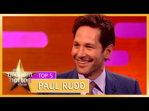 The Top 5 Funniest Paul Rudd Moments! | The Graham Norton Show