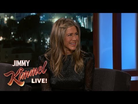 Jimmy Kimmel Confronts Jennifer Aniston About Her Friendsgiving Dinner