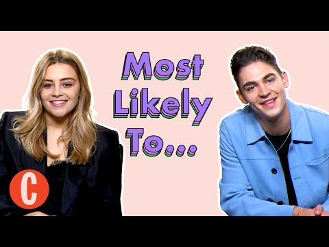 "You're sweet!" After Ever Happy's Hero Fiennes Tiffin and Josephine Langford play Most Likely To