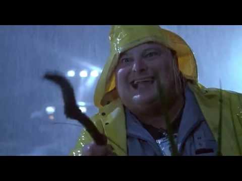 Jurassic Park 1993 - Fat guy dies HD