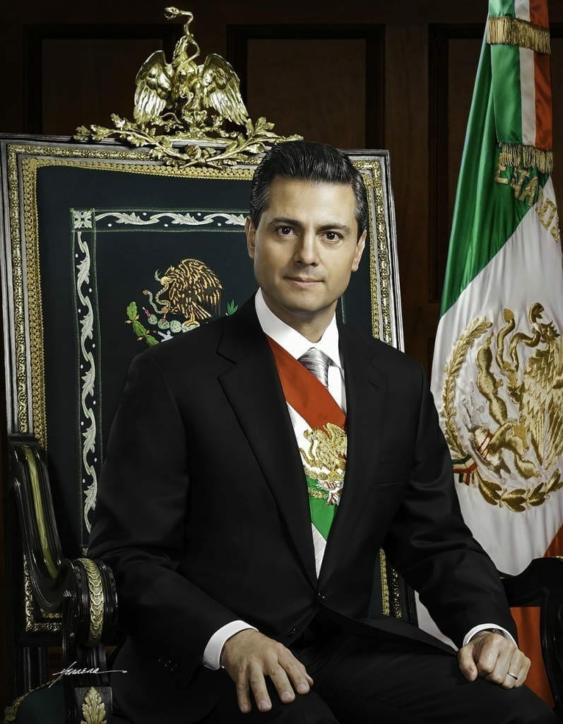 Fotografía oficial del señor Presidente de México Enrique Peña Nieto. Presidencia de la República 2013-2018.