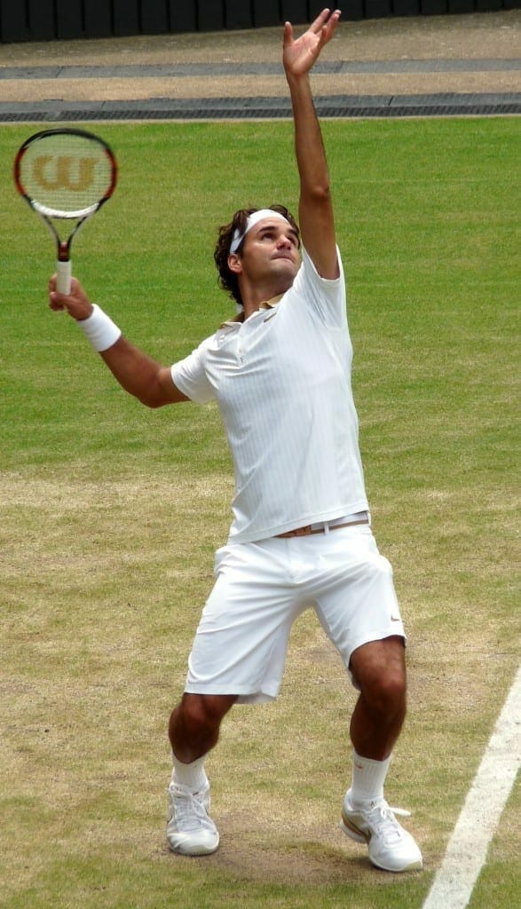 Roger Federer. Fuente: Wikipedia. Autor: Squeaky Knees