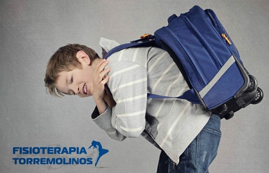 Fisioterapia Torremolinos alerta del riesgo al que están sometidos niños con el peso de sus mochilas