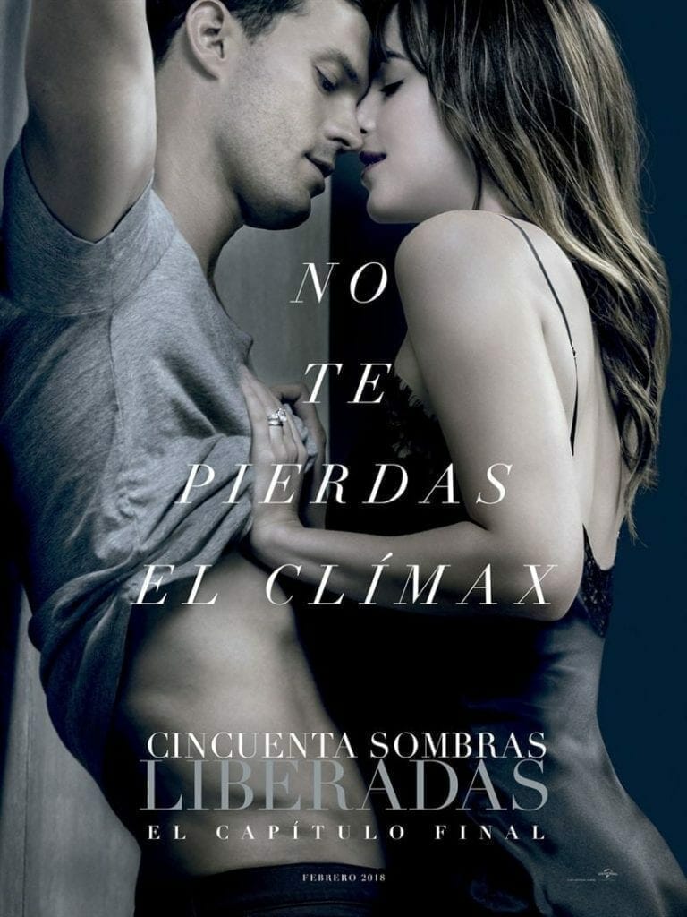 Poster for the movie "Cincuenta sombras liberadas"