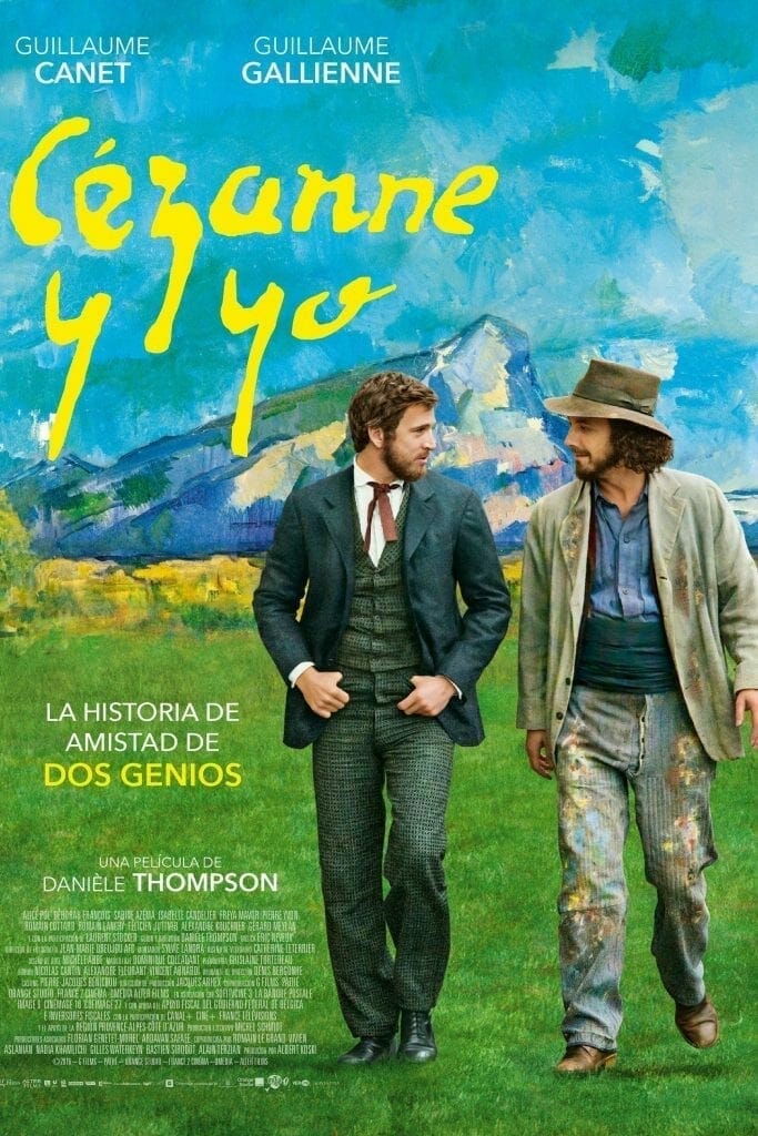 Poster for the movie "Cézanne y yo"