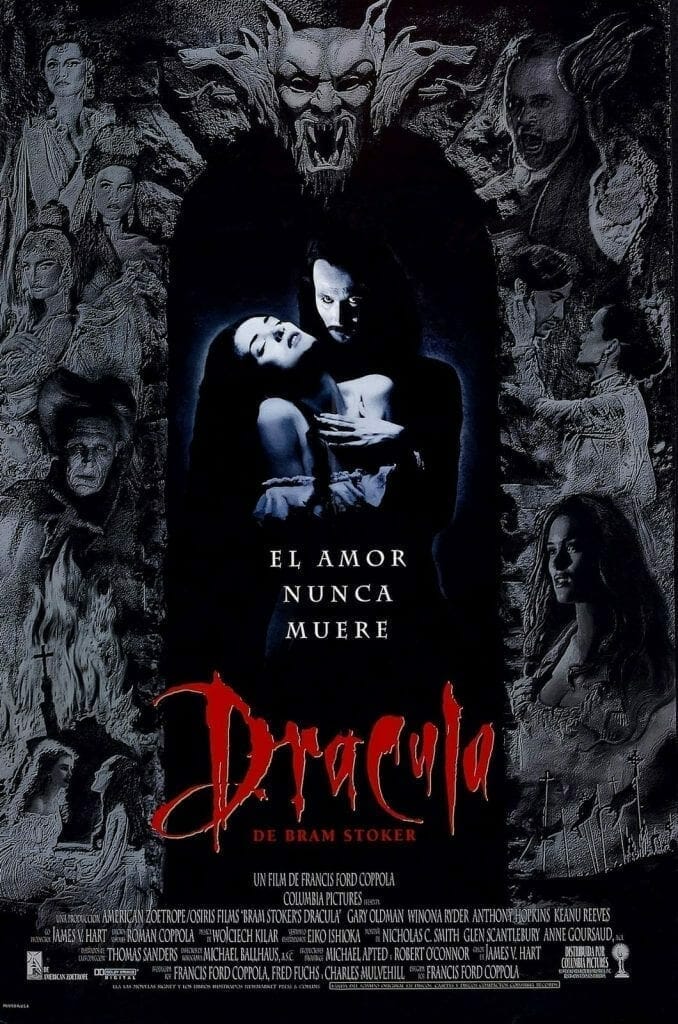 Poster for the movie "Drácula de Bram Stoker"