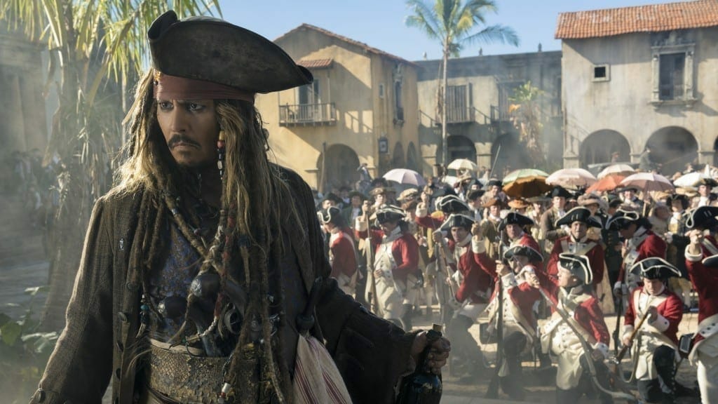 Image from the movie "Piratas del Caribe: La venganza de Salazar"