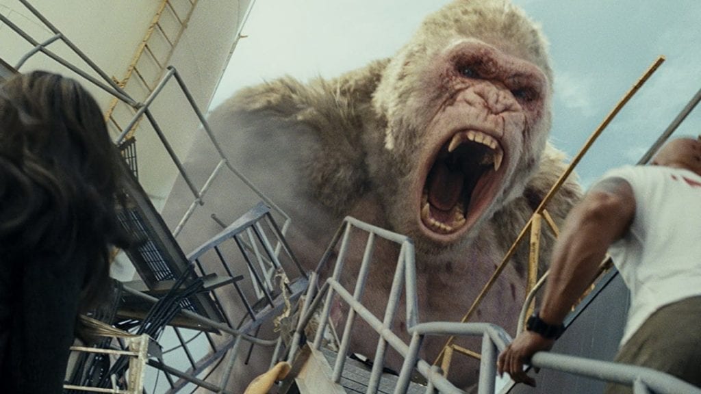 Image from the movie "Proyecto Rampage"