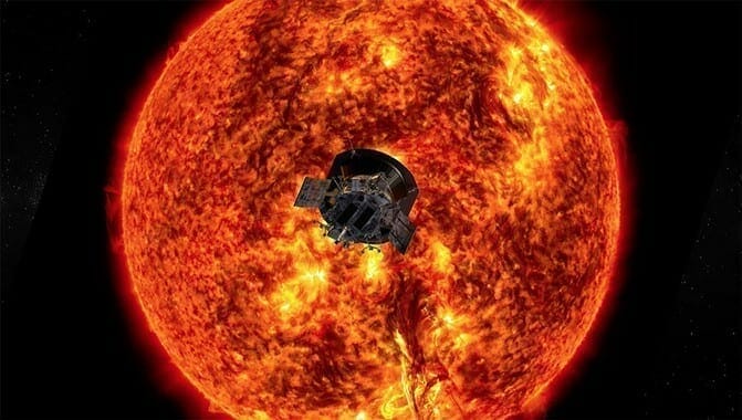 La misión Parker Solar Probe es la que ha viajado más cerca del Sol. / NASA / Johns Hopkins APL