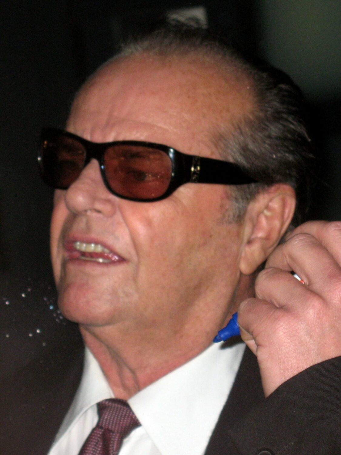 Jack Nicholson. De Franz Richter (User:FRZ) - own work (taken with Canon PowerShot A640), CC BY-SA 2.5, https://commons.wikimedia.org/w/index.php?curid=3437615