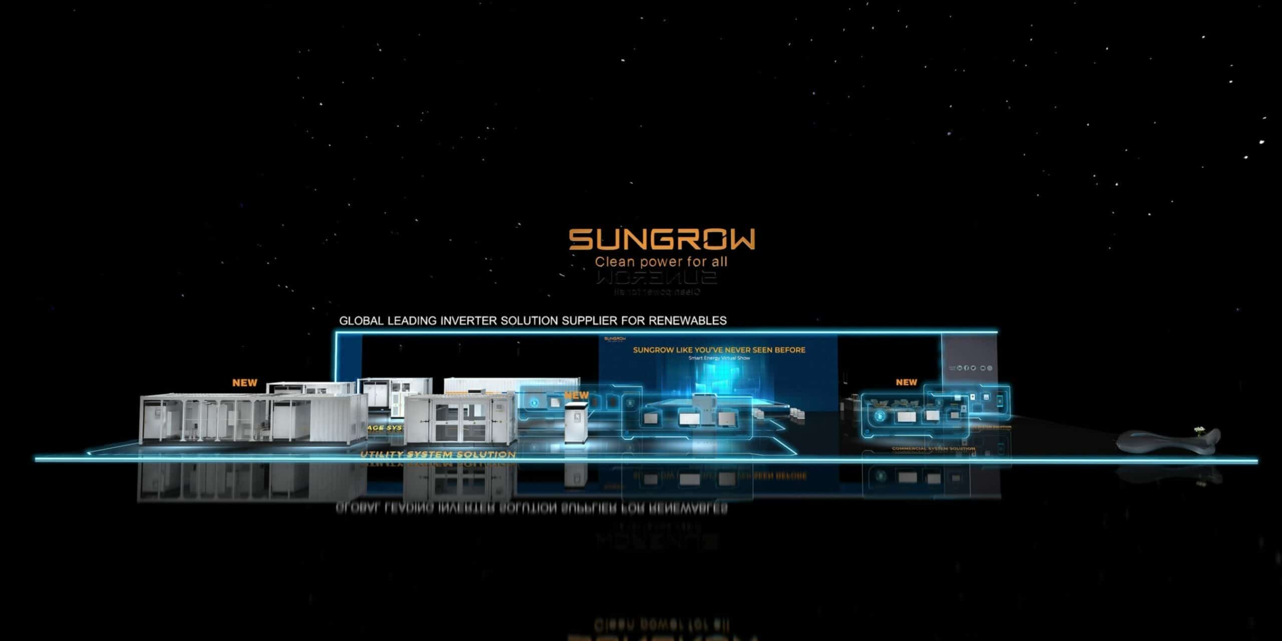 Sungrow Virtual Booth (PRNewsfoto/Sungrow Power Supply Co., Ltd)