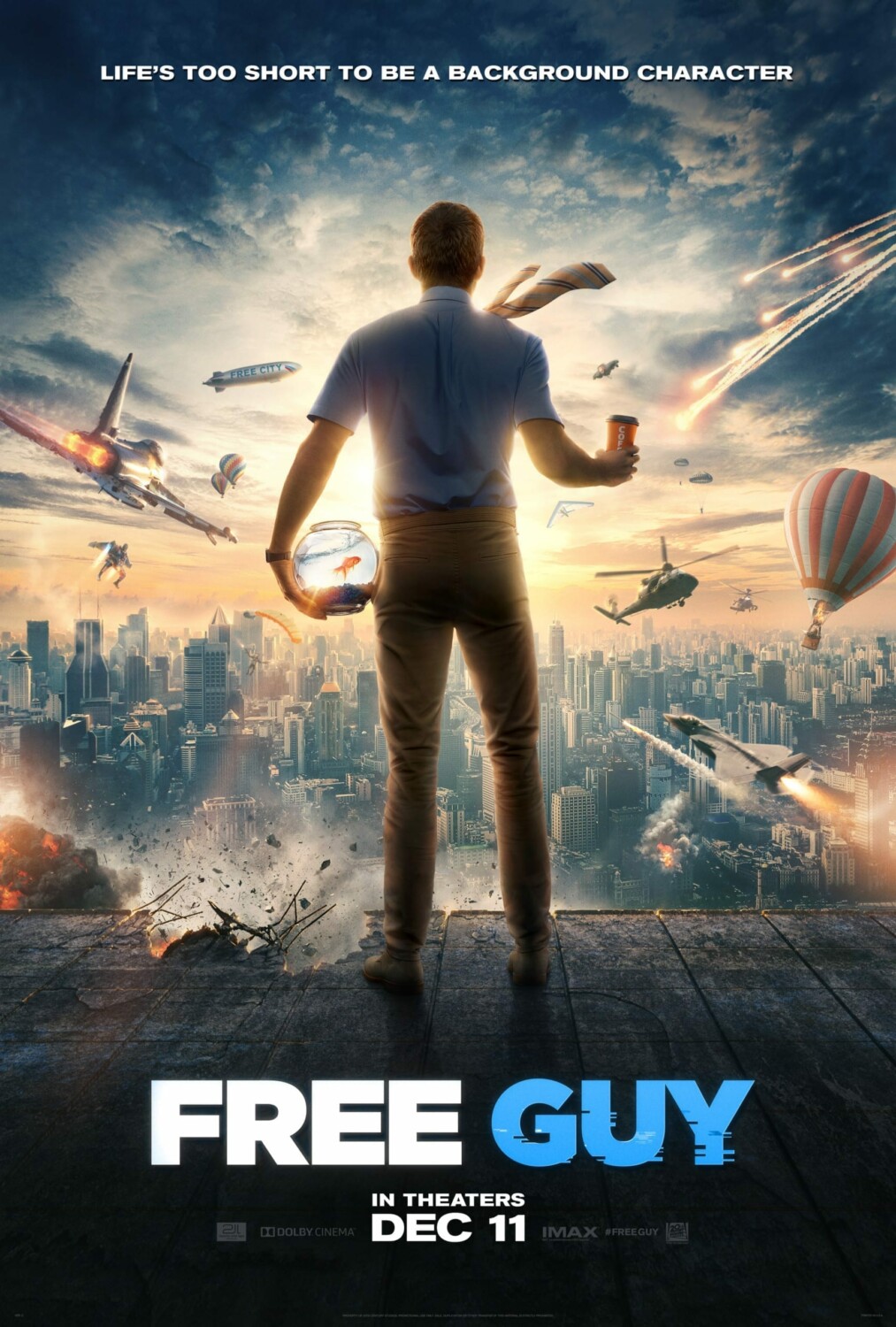 Free Guy. Película Estreno 2020. Ryan Reynolds. Trailer ...