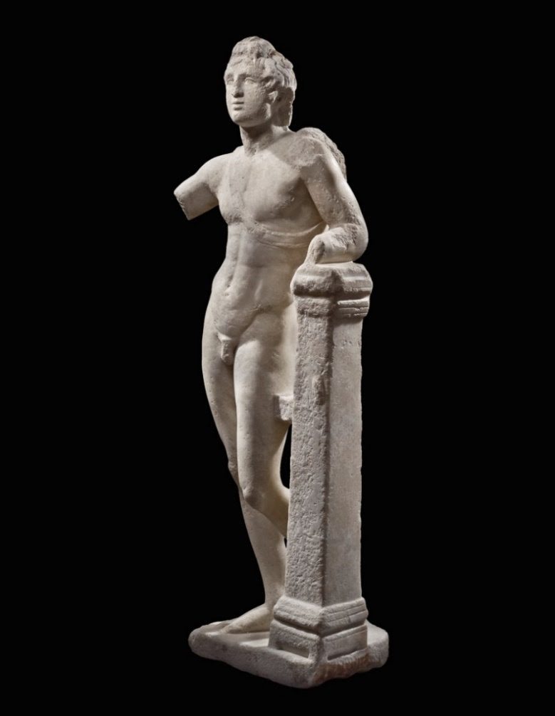 Roman marble figure of Eros. Estimate: £80,000-100,000.