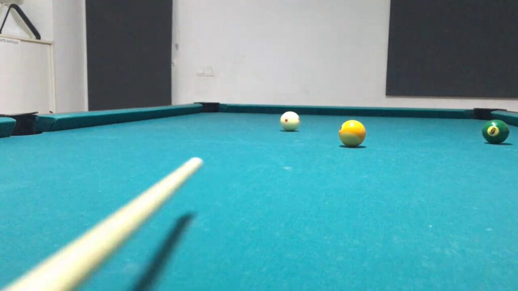 Tiro de “Corrido” (Follow Shot) en Billar Americano (Pool). @José Marí de Billiard Fanatic