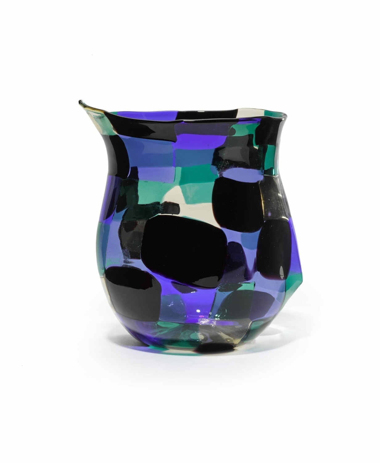 Fulvio Bianconi (1915-1996), Rare Variant Pezzato Vase, designed 1951(estimate: $10,000-15,000)