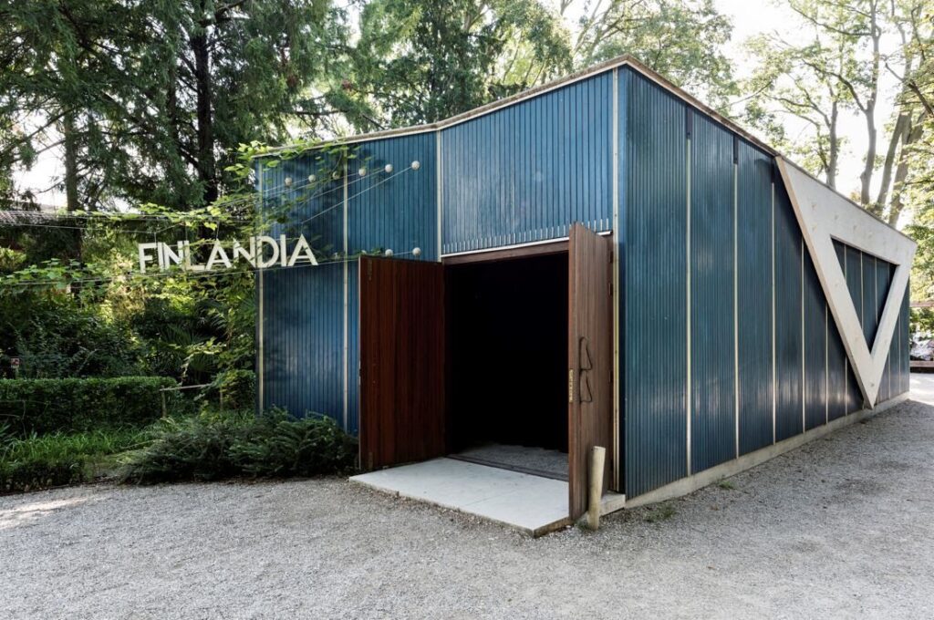 The Alvar Aalto Pavilion of Finland. Photo by Ugo Carmeni. Courtesy Frame Contemporary Art Finland.