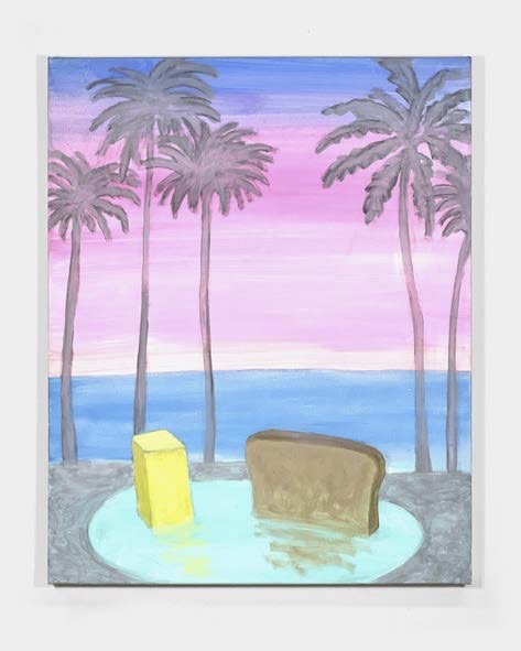 Scott Reeder, Bread & Butter (Sunset Hot Tub), 2022 © Scott Reeder, courtesy Pace Gallery