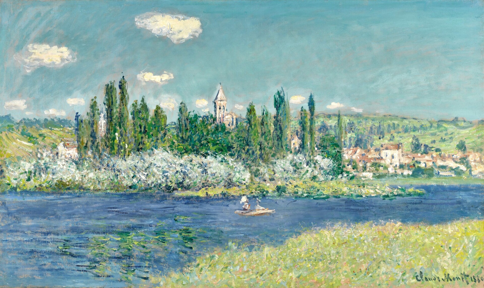 Claude Monet, Vétheuil, 1880 (est. £10,000,000-15,000,000). Photo Courtesy of Sotheby's