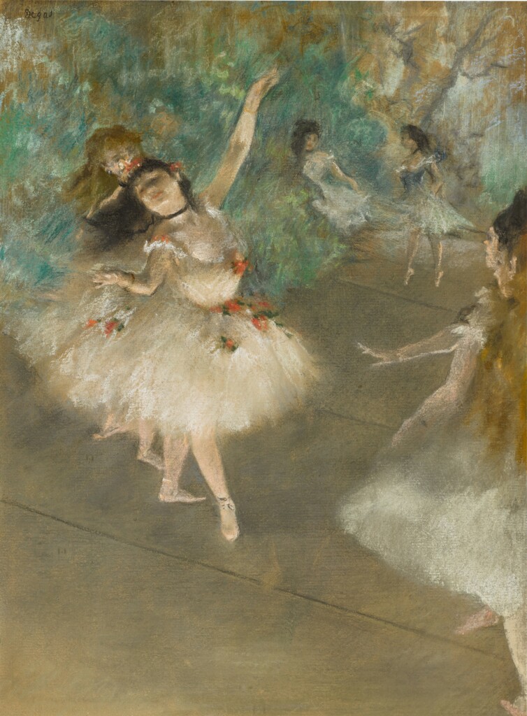 Edgar Degas, Danseuses, circa 1880-87 (est. £4,000,000-6,000,000). Photo Courtesy of Sotheby's 