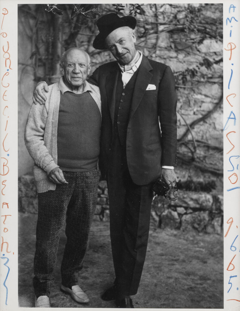 Pablo Picasso et Cecil Beaton, 1965