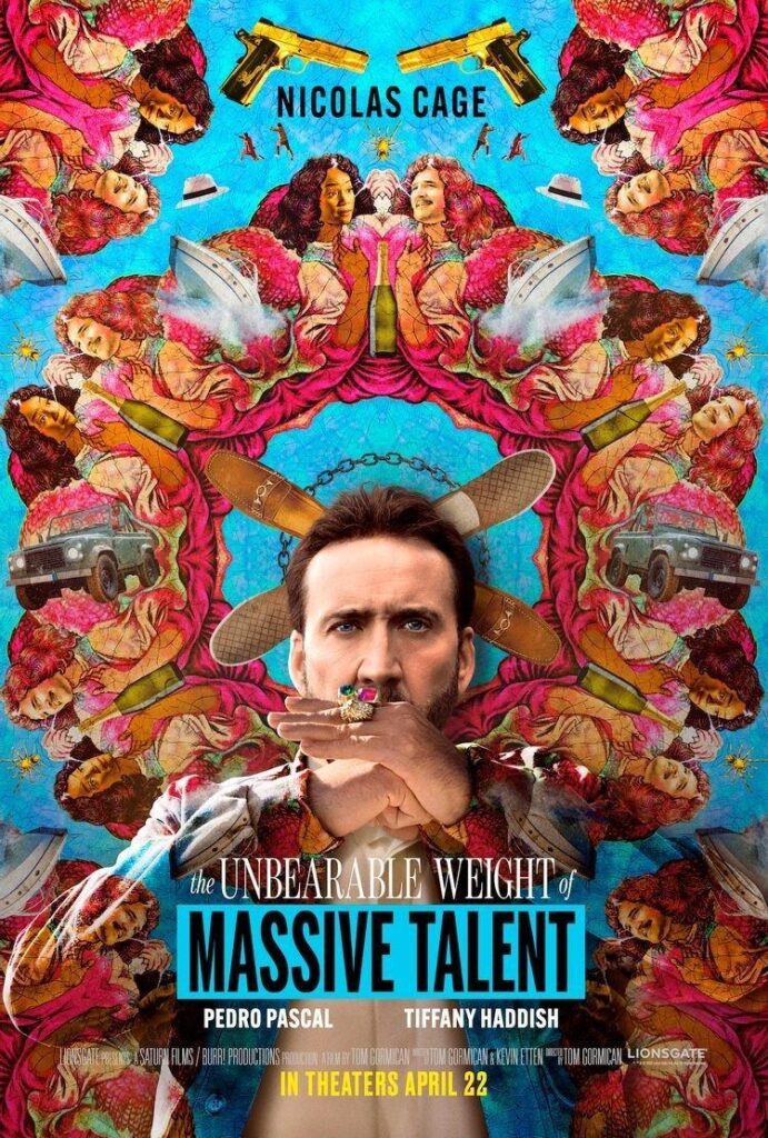 movie review of the unbearable weight of massive talent