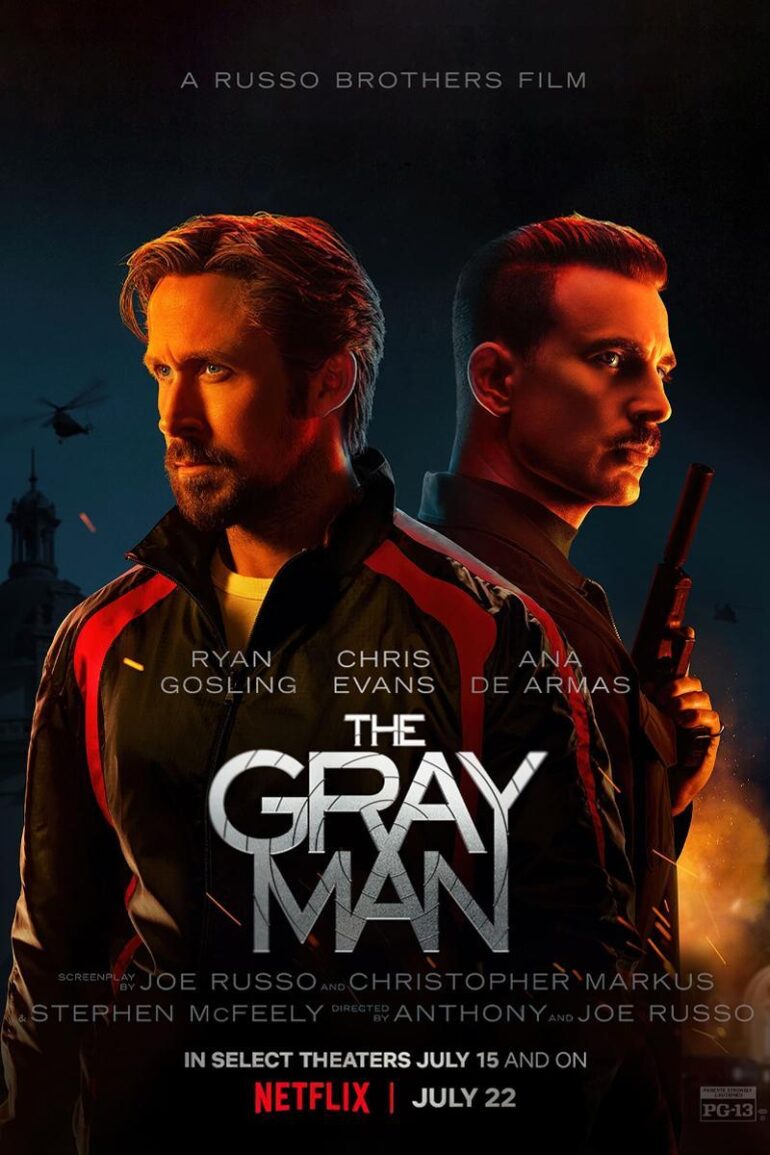 the gray man movie review despite two charismatic leads and an