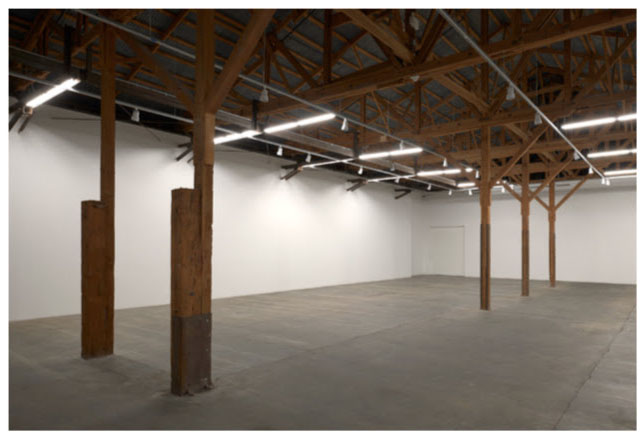 Interior view, East Gallery, Hauser & Wirth Los Angeles, 2022 