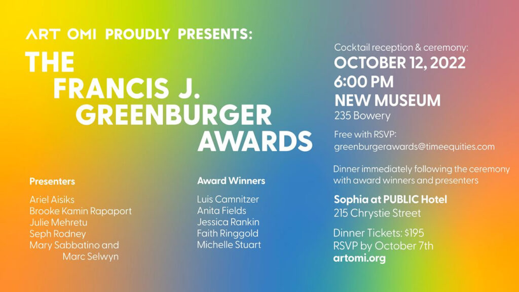 The Francis J. Greenburger Awards
