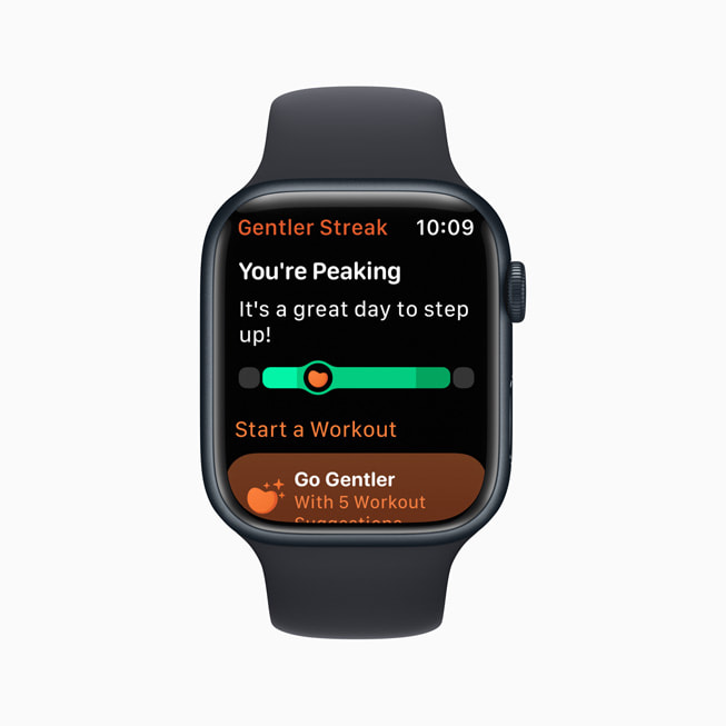 A still from Gentler Streak, the Apple Watch App of the Year.