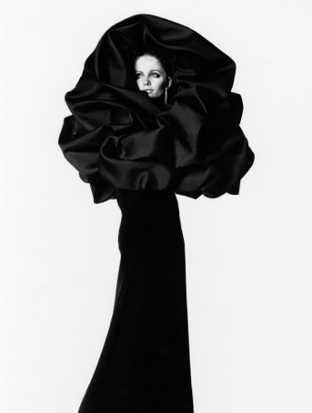 Irving Penn, Balenciaga Rose Dress