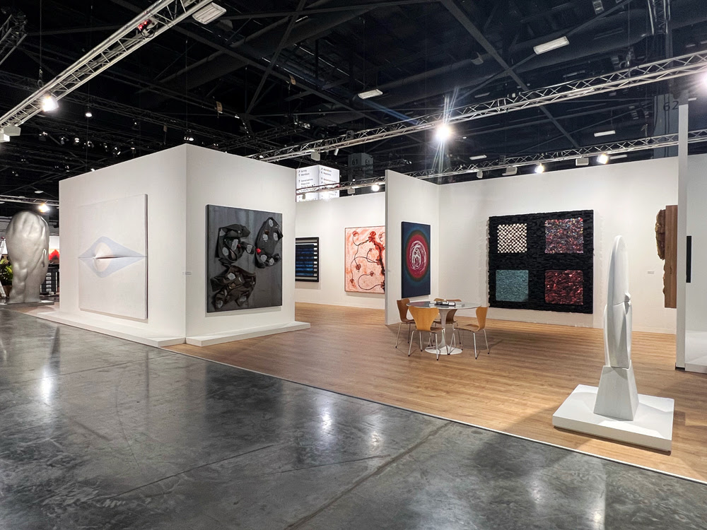 Instllation view: Galerie Lelong & Co., Art Basel Miami Beach 2022.