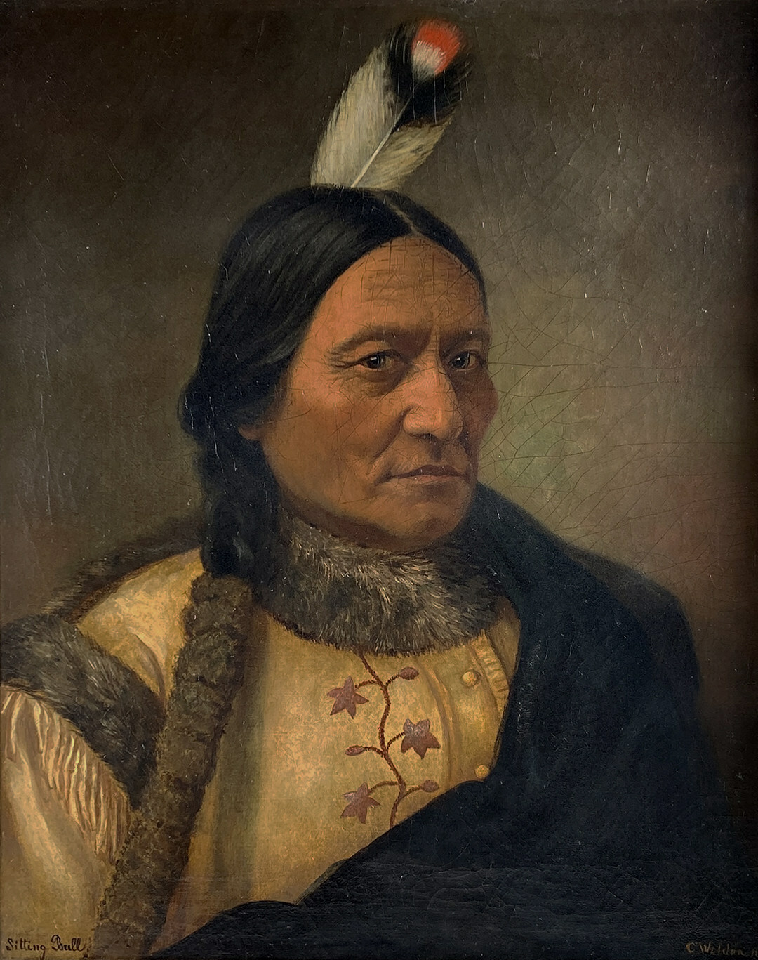 Sitting Bull, 1890, by Caroline Weldon