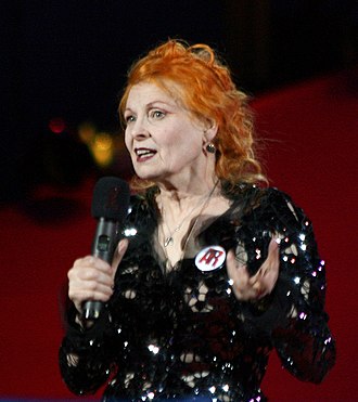 Westwood at the Life Ball in Vienna in 2011