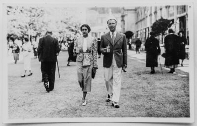 Annie Stern and her husband James Vigeveno who was related to art dealer Jacques Goudstikker