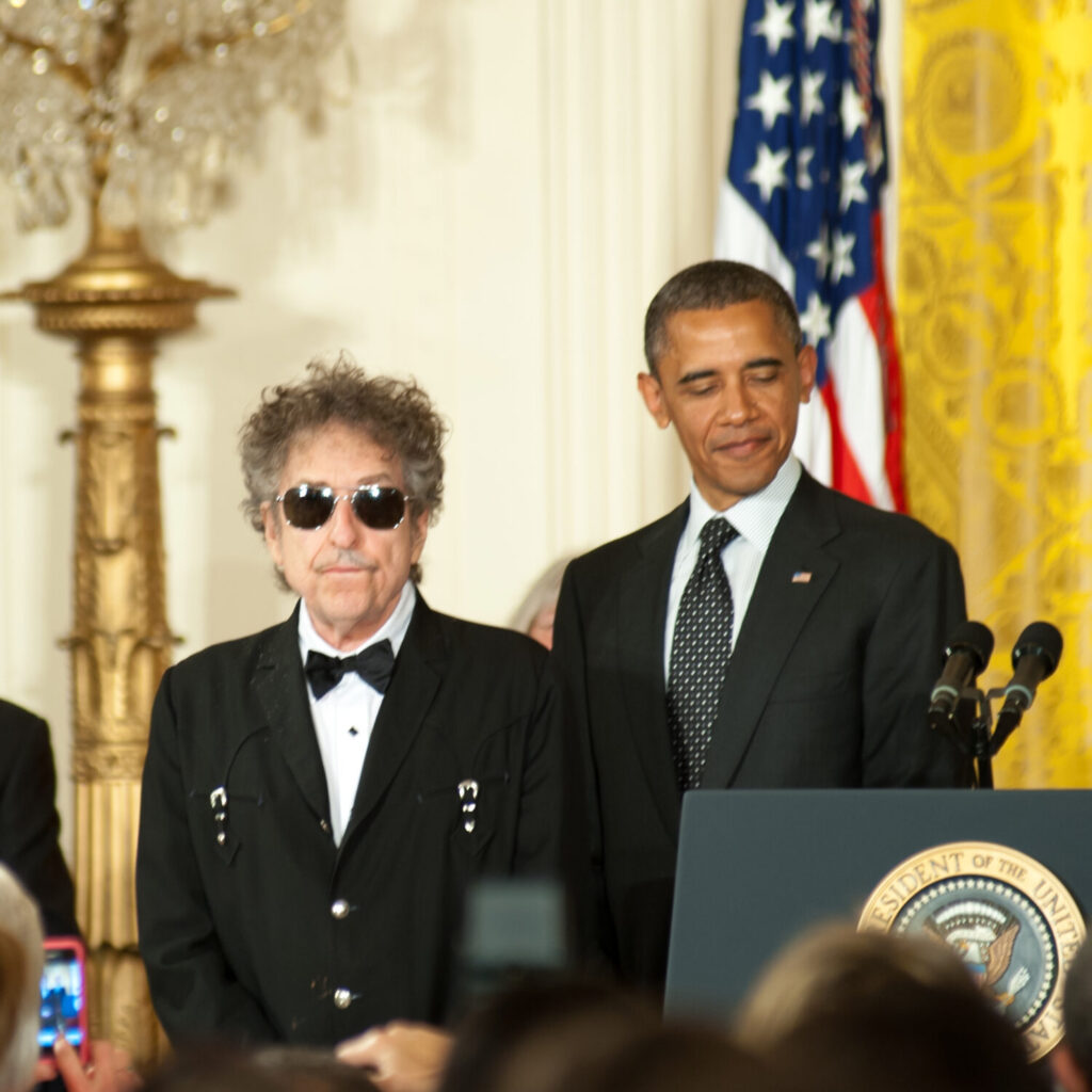Bob Dylan and Barack Obama