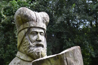 Geoffrey of Monmouth at Tintern Station