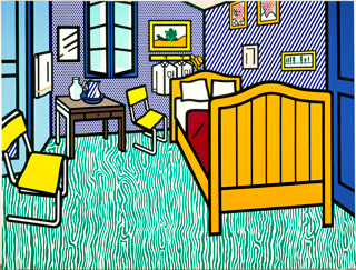 Lichtenstein's Bedroom at Arles (1992)