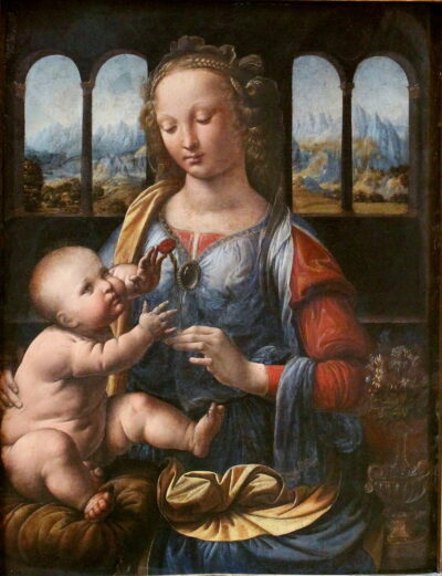 Leonardo da Vinci Madonna of the Carnation
