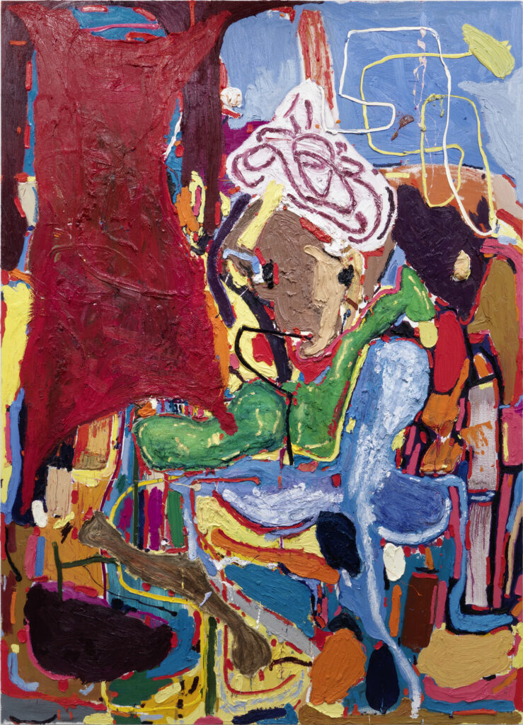 Aladin und die Wunderlampe, 2010
[Aladino y la lámpara maravillosa] Óleo sobre lienzo. 320 x 230 cm Colección Blanca y Borja Thyssen-Bornemisza