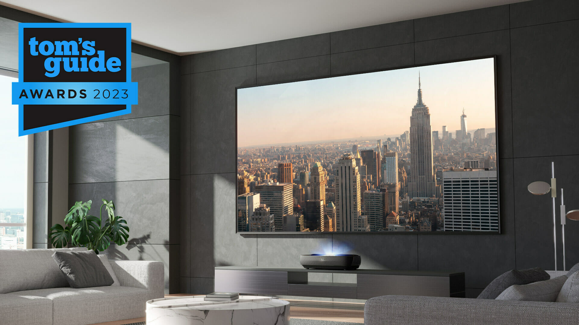 Hisense's L9H Laser TV is Recognized as "Best bigscreen TV" by Leading